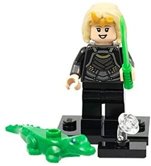 Lego Marvel Series 1. Loki Serie Sylvie con Variante Alligator