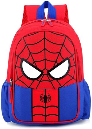 Mochila para niños Mascara Traje de Spider-Man