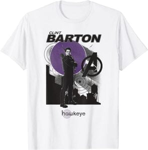 Camiseta Hawkeye Ojo de Halcón Clint Barton Poster Vengador