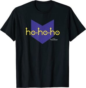 Camiseta Hawkeye Ojo de Halcón Logo ho-ho-ho