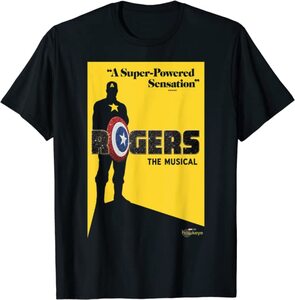 Camiseta Hawkeye Ojo de Halcón Rogers el Musical Poster