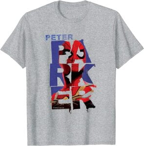 Camiseta Spider-Man No Way Home Peter Parker En Letras