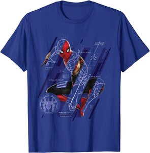 Camiseta Spider-Man No Way Home Tecnología