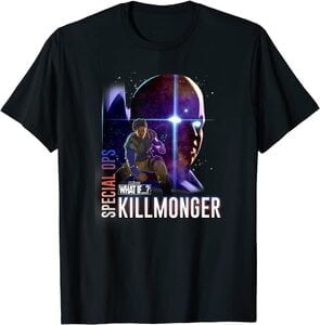 Camiseta What If Killmonger con El Vigilante