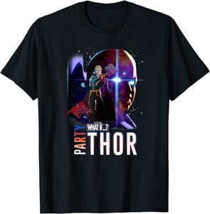 Camiseta What If Party Thor con El Vigilante
