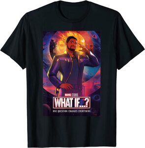 Camiseta What If T'Challa Star Lord Poster