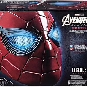 Casco de Spider-Man Iron Spider Electrónico de Marvel Legends