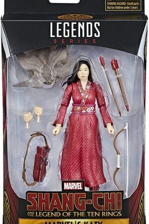 Figura Marvel Legends Shang Chi y La Leyenda de los 10 Anillos Katy con Morris