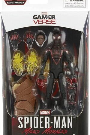 Figura Marvel Legends Spider-Man Miles Morales Gamer Verse