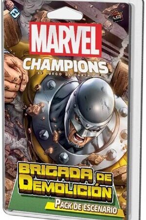 Juego de Cartas Marvel Champions Pack de Escenario Mazo Brigada de Demolición