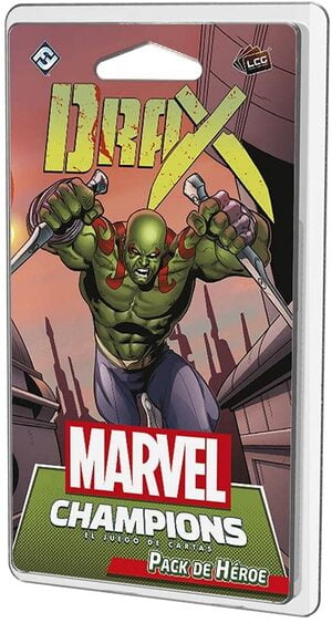 Juego de Cartas Marvel Champions Pack de Héroe Mazo Drax