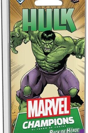 Juego de Cartas Marvel Champions Pack de Héroe Mazo Hulk