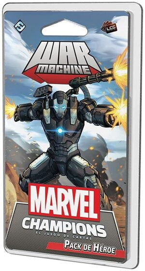 Juego de Cartas Marvel Champions Pack de Héroe Mazo War Machine