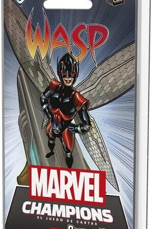 Juego de Cartas Marvel Champions Pack de Héroe Mazo Wasp La Avispa