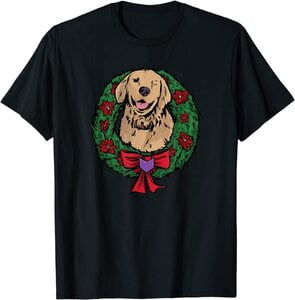 Camiseta Hawkeye Ojo de Halcón Lucky Pizza Dog Navideño