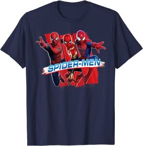 Camiseta Spider-Man No Way Home Trio de Spiderman