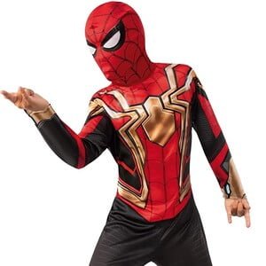Disfraz de Spider-Man No Way Home IronSpider de Niño Recorte