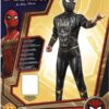 Disfraz de Spider-Man No Way Home Negro y Dorado de Niño