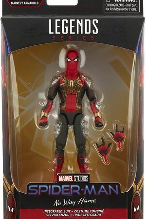Figura Marvel Legends Spider-Man No Way Home Spider-Man con Traje Integrado