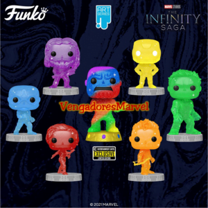 Funko Pop Art Series Infinity Saga Vengadores