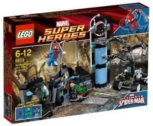 Lego 6873 Marvel Super Heroes Ultimate Spider-Man La Trampa al Doctor Octopus