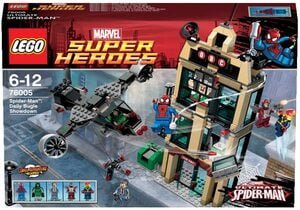 Lego 76005 Marvel Super Heroes Ultimate Spider-Man Encuentro en el Daily Bugle