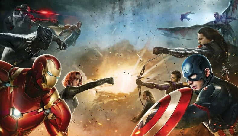 Cronología Marvel Galería Civil War 2