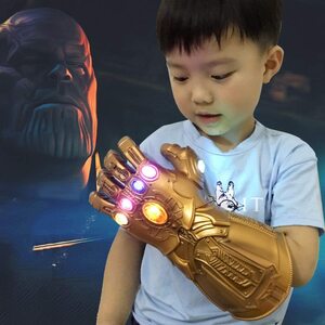 Disfraz de Thanos de niño Guante con luces
