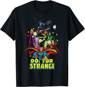 Camiseta Doctor Strange Comic Clásico Escena