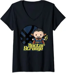 Camiseta Doctor Strange Estilo Kawaii Hechicero Logo