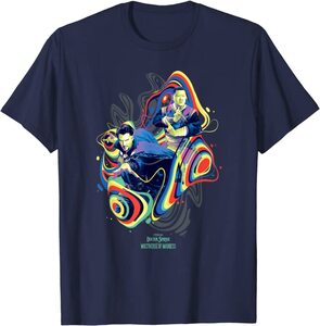 Camiseta Doctor Strange Multiverse of Madness Gong y Steven Psicodelia