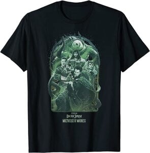 Camiseta Doctor Strange Multiverse of Madness Personajes Gargantos