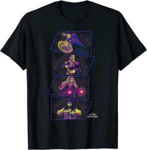 Camiseta Doctor Strange Multiverse of Madness Personajes Paneles