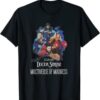 Camiseta Doctor Strange Multiverse of Madness Personajes letras