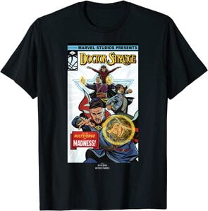 Camiseta Doctor Strange Multiverse of Madness Poster Cómic