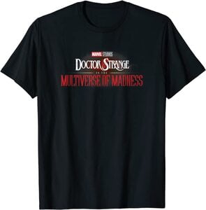 Camiseta Doctor Strange Multiverse of Madness Título Peli
