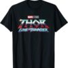Camiseta Thor Love and Thunder Logo Película