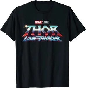 Camiseta Thor Love and Thunder Logo Película