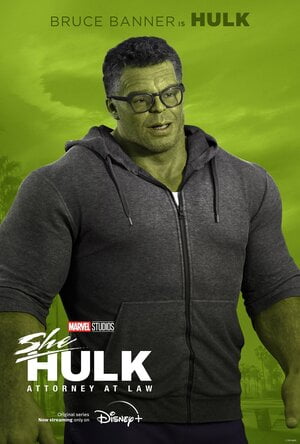 Poster Serie Marvel She Hulk Bruce Banner