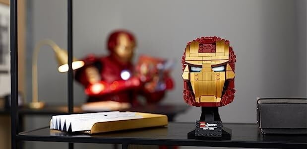 Los 10 mejores Lego de Marvel. Casco de Iron Man