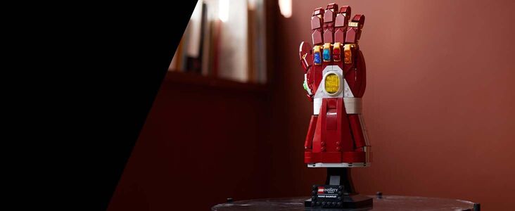 Los 10 mejores Lego de Marvel. Nano Guante